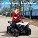 preview thumbnail 1 of 33, Kids ATV 4 Wheeler with LED Lights White