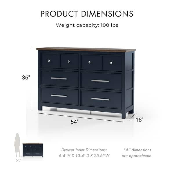 dimension image slide 1 of 4, Furniture of America Althea 3-Piece Farmhouse Bedroom Set with Dresser & 2 Nightstands