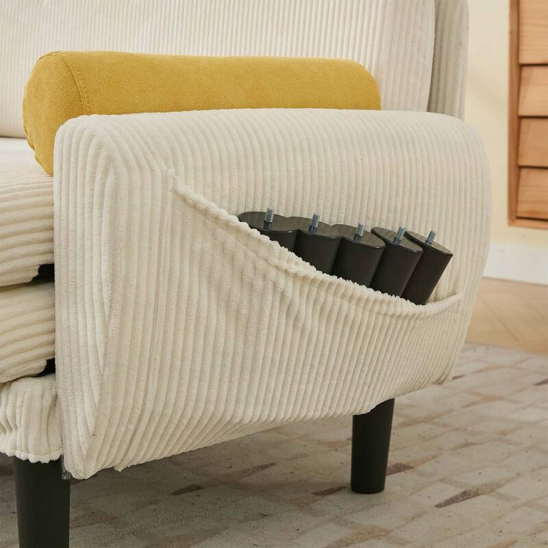 Multiform Sofa for Living Room with Storage Pocket,USB Charger