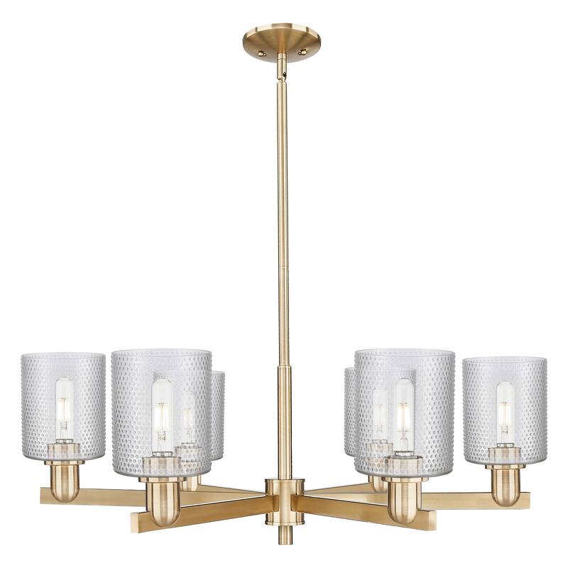 Innovations Lighting Endless Possibilities Arcadia - Cobbleskill - 6 Light 35" Stem Hung Chandelier