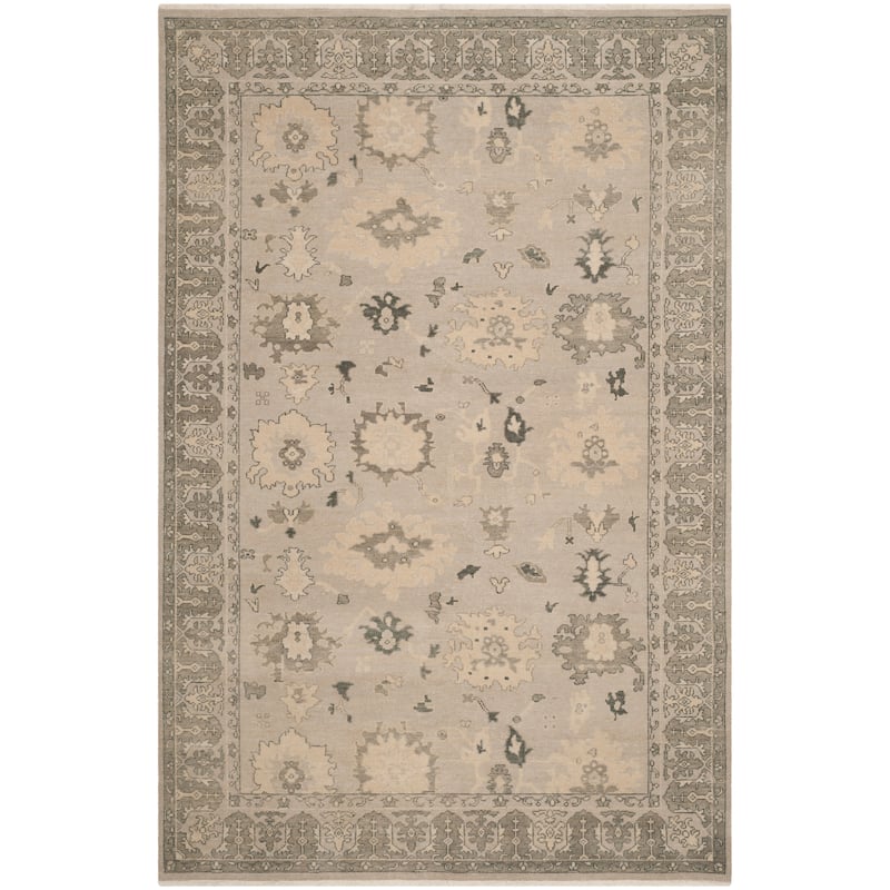 SAFAVIEH Couture Hand-knotted Oushak Luxa Traditional Oriental Wool Rug