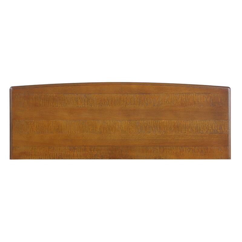 Retro Style Accent Storage Cabinet with Adjustable Shelves,Wood Grain Texture