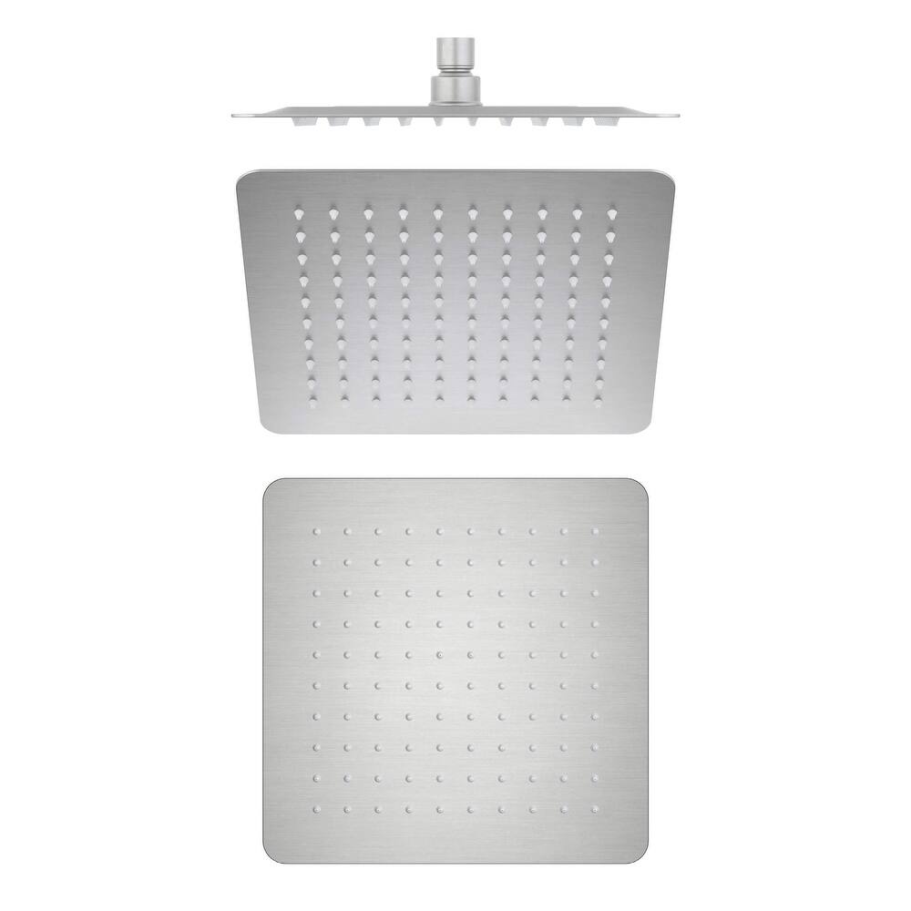 Cube 10" Metal Ultra Thin Profile Rain Shower Head 1.75 GPM