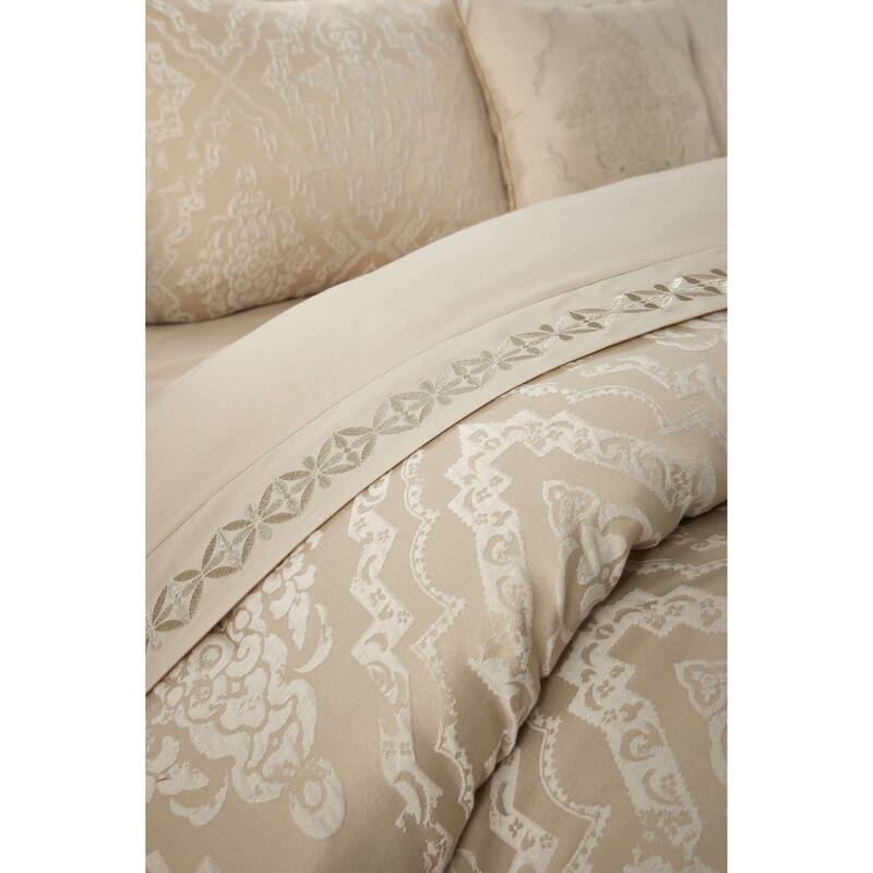Nanshing Penelope 10 Piece Traditional Damask Comforter Set