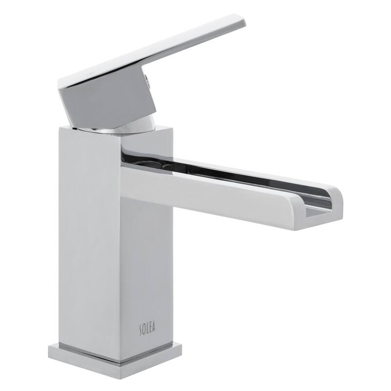 SAFAVIEH Solea Balance Chrome Single-handle Bathroom Faucet - 1.9" x 5.8" x 5.9"