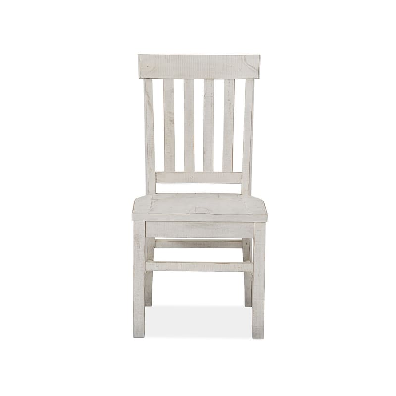 Magnussen Home Bronwyn Alabaster And Toasted Nutmeg Side Chair Two Pack - 19''W x 21''D x 38.5''H