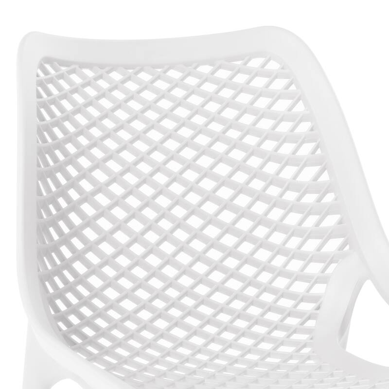 Frond and Form 4-Person Outdoor Square Dining Set