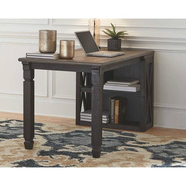 Shop Ashley Furniture H736 14 Brown Black Tyler Creek Bookcase