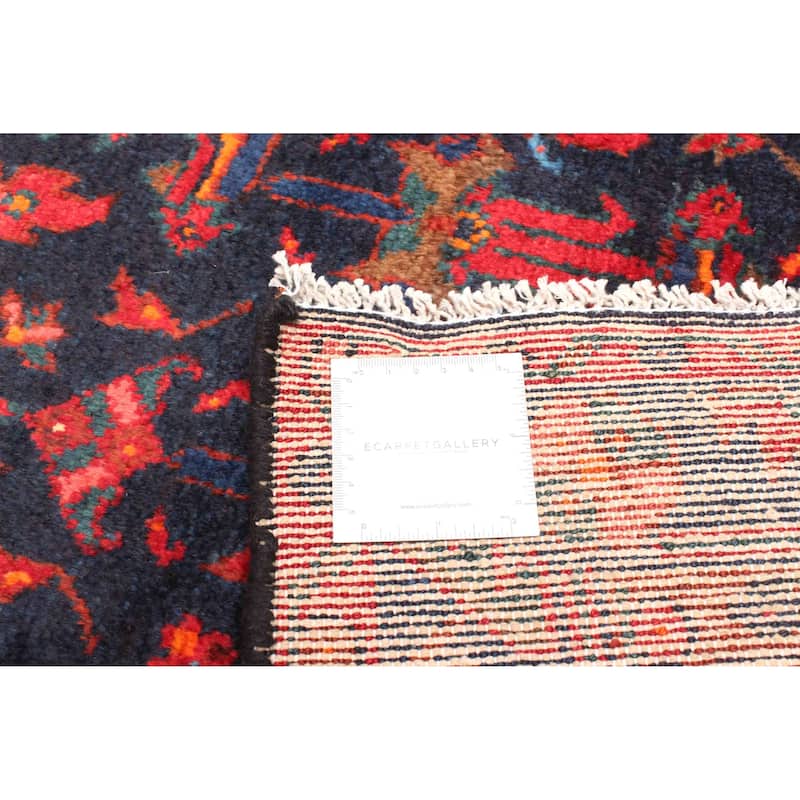 ECARPETGALLERY Hand-knotted Andelz Navy Wool Rug - 4'7 x 7'3