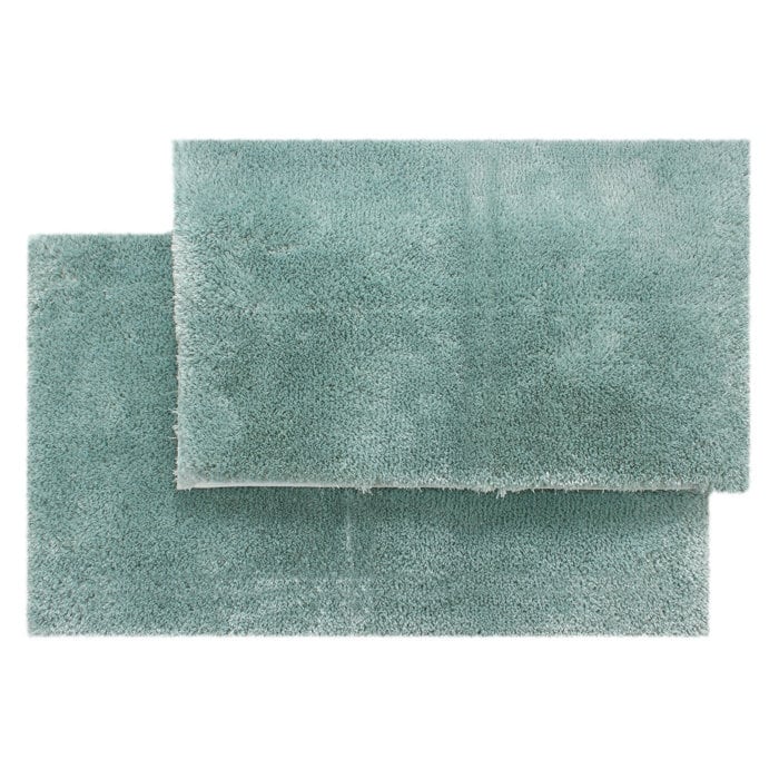 Chesapeake Luxury Microfiber Bath Rug Set 20”X32” 23”X39”