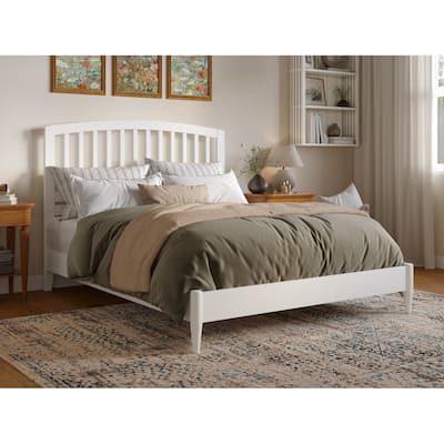 Solid Wood Low Profile Bed - Platform Bed Frame, Modern Design, Twin Twin XL Full Queen
