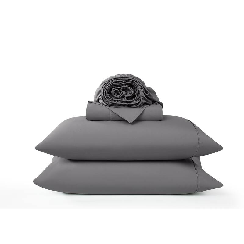 Simmons Essential Solid Sheet Set and Pillowcase