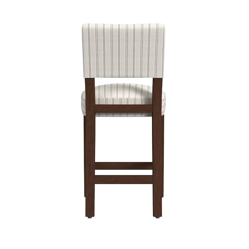 HomePop Open Back Counter Stool