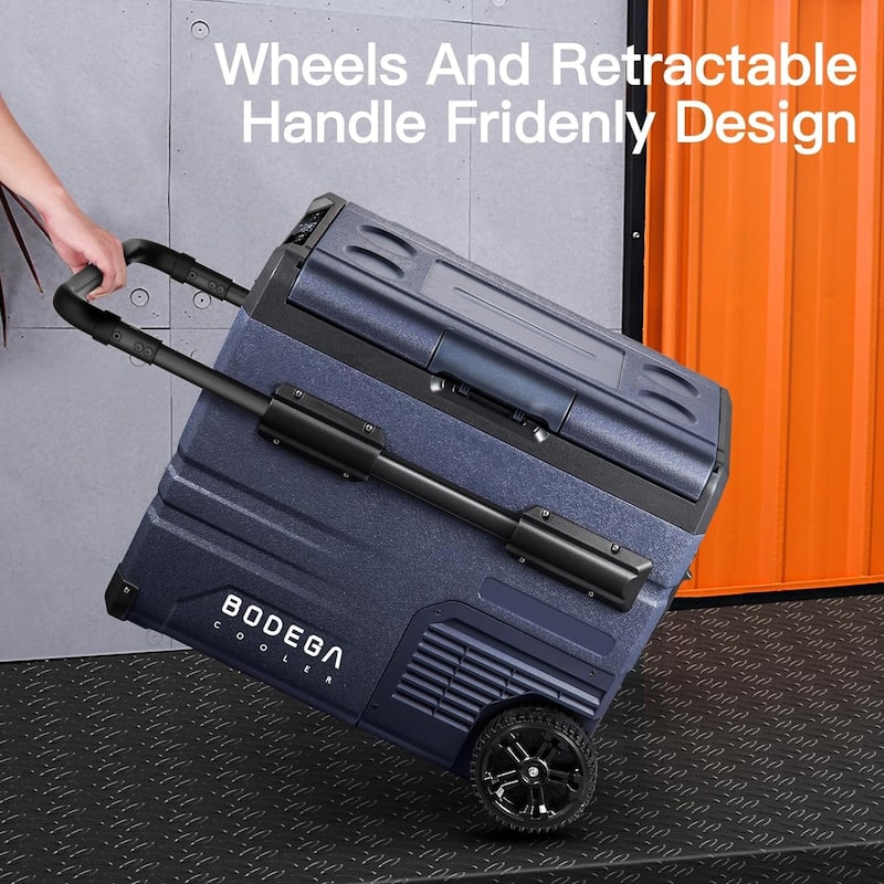 BODEGA Car Refrigerator,Dual Zone Cooler,Temp Independent,APP Control