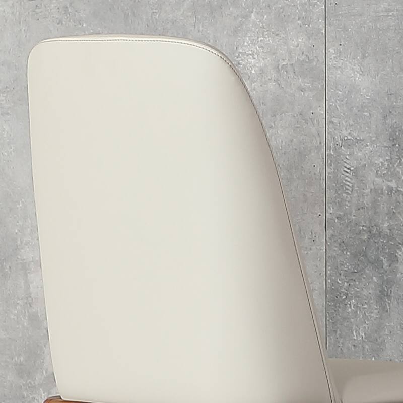 Upholstered Back Dining Chairs Country Farmhouse Dining Chairs Ergonomic Dining Chairs with Wood Legs