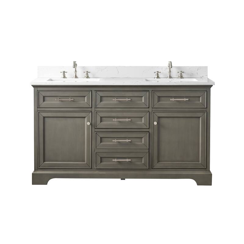Sudio Design Thompson 60" Double Bathroom Vanity