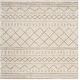 preview thumbnail 145 of 166, SAFAVIEH Arizona Shag Lotta Moroccan 1.2-inch Thick Rug 6'7" Square - Ivory/Beige - Square