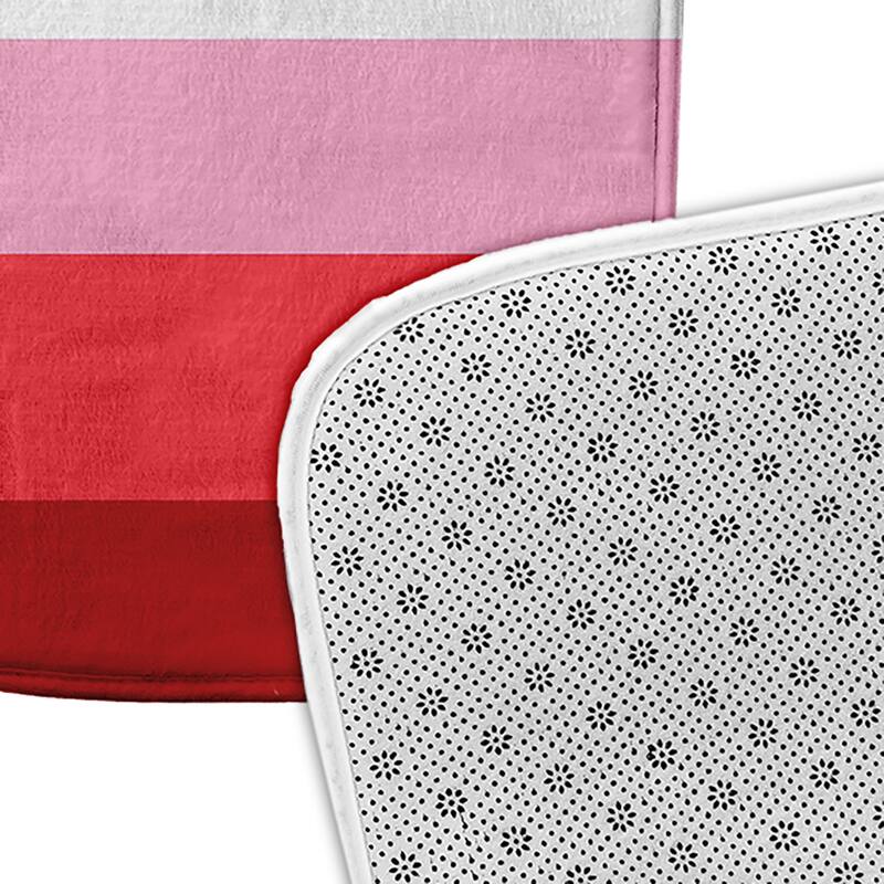 Pride Plush Microfiber Bathmat