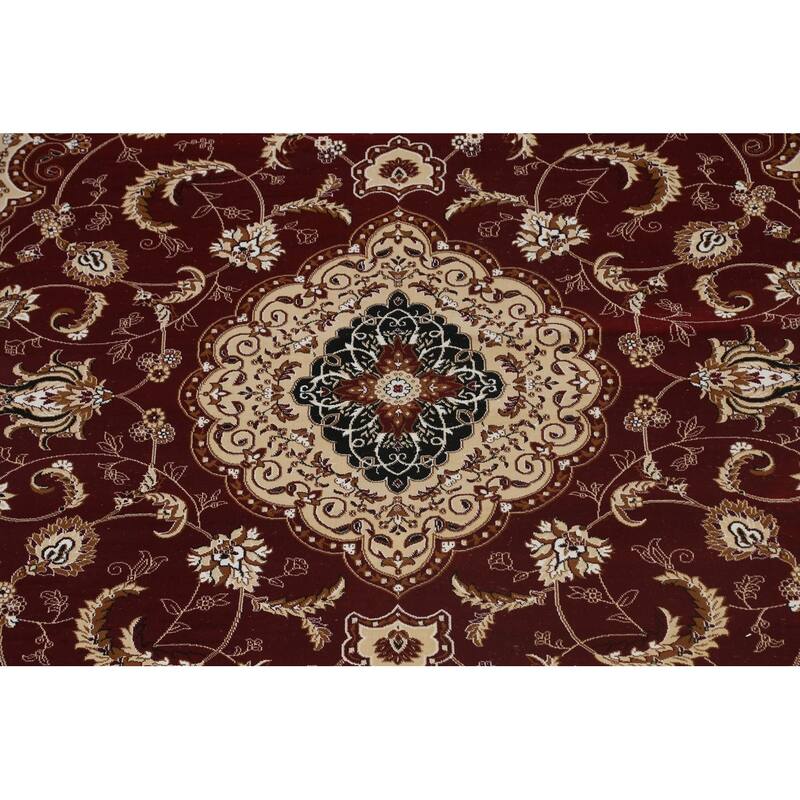 Traditional Floral Medallion Tabriz Turkish Area Rug Oriental Carpet
