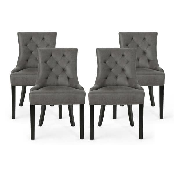 Hayden Contemporary Tufted Dining Chair (Set of 4) by Christopher