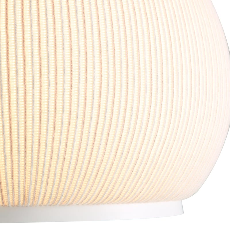 Golden Lighting Tela Integrated LED 14in Pendant in Sand Yellow - Beige