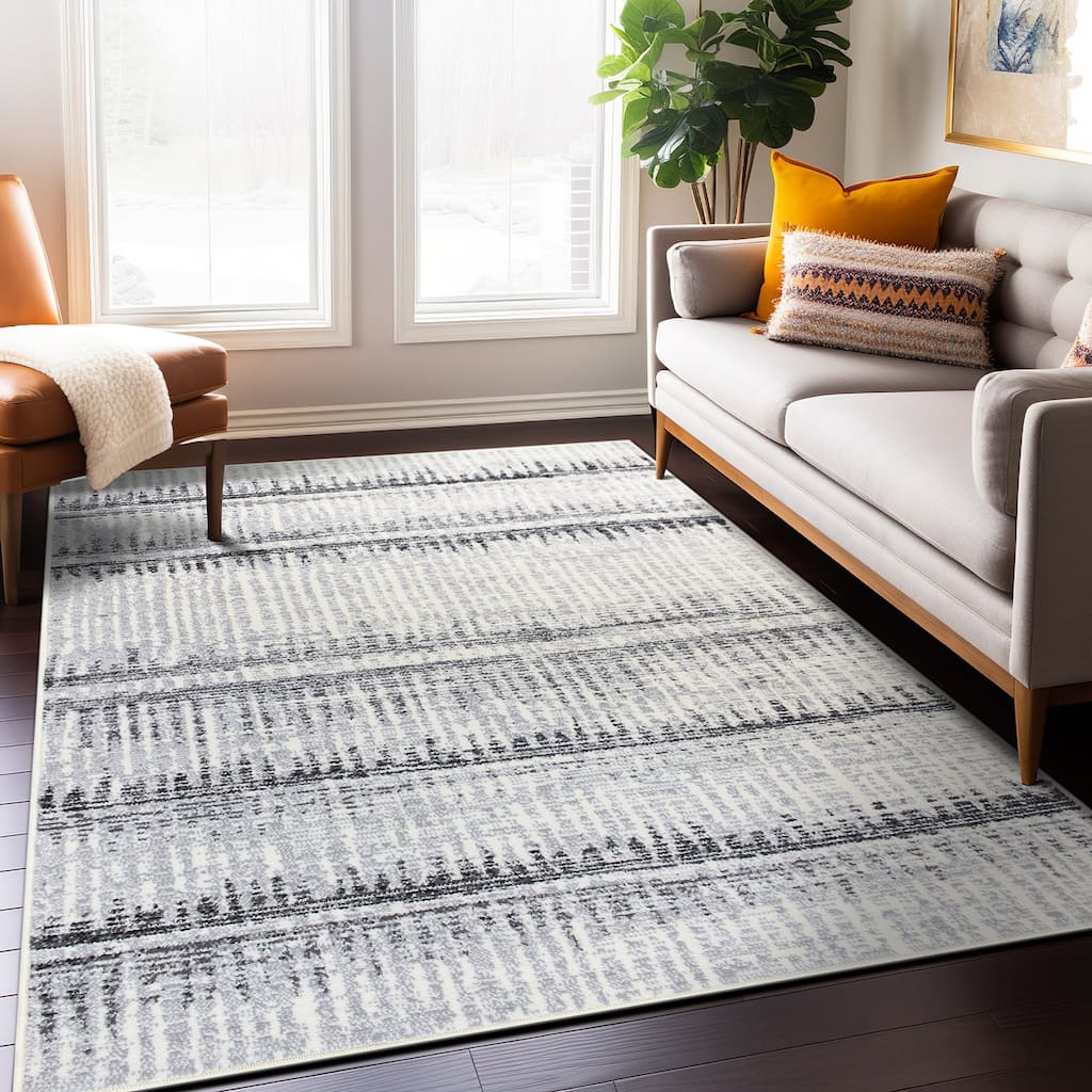 World Rug Gallery Contemporary Bohemian Area rug