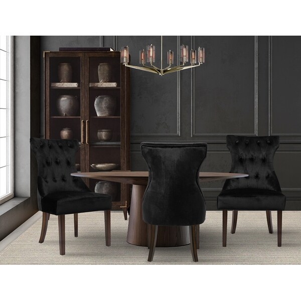 Chic Home Bronte Velvet Upholstered Dining Chair, Set of 2 - On Sale