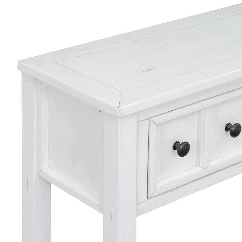 Rustic Entryway Console Table and 60" Long Sofa Table