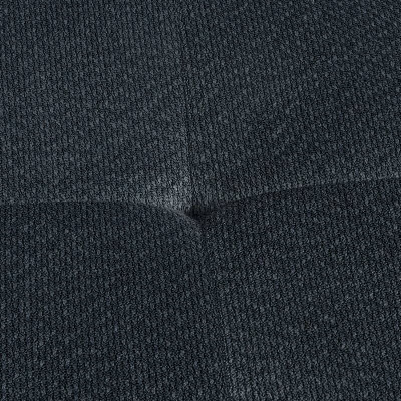 Charcoal Fabric Sofa, 102x71x36 inches, 171 lbs, Modern Design