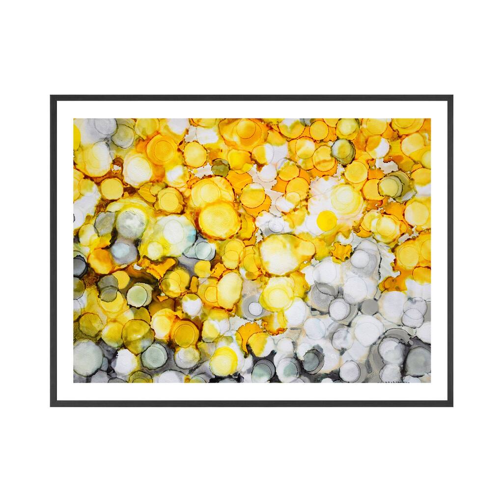 River Gold Framed Print Wall Art by Norman Wyatt Jr.