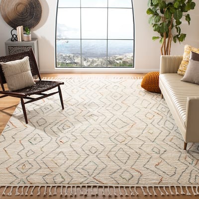 SAFAVIEH Hand-knotted Kenya Cailyn Southwestern Tribal Wool Rug