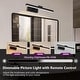 preview thumbnail 4 of 22, Modern Wireless LED Vanity Light 3CCT Dimmable, Remote Control, Rechargeable, Easy Magnetic Installation
