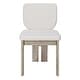 preview thumbnail 34 of 35, Roomfitters 7 Pcs Retro Dining Set with Rectangular Table and Designed Trestle Base, Includes 6 Upholstered Chairs