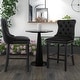 preview thumbnail 38 of 56, Contemporary Tufted Velvet Upholstered Counter Bar Stools Set of 2