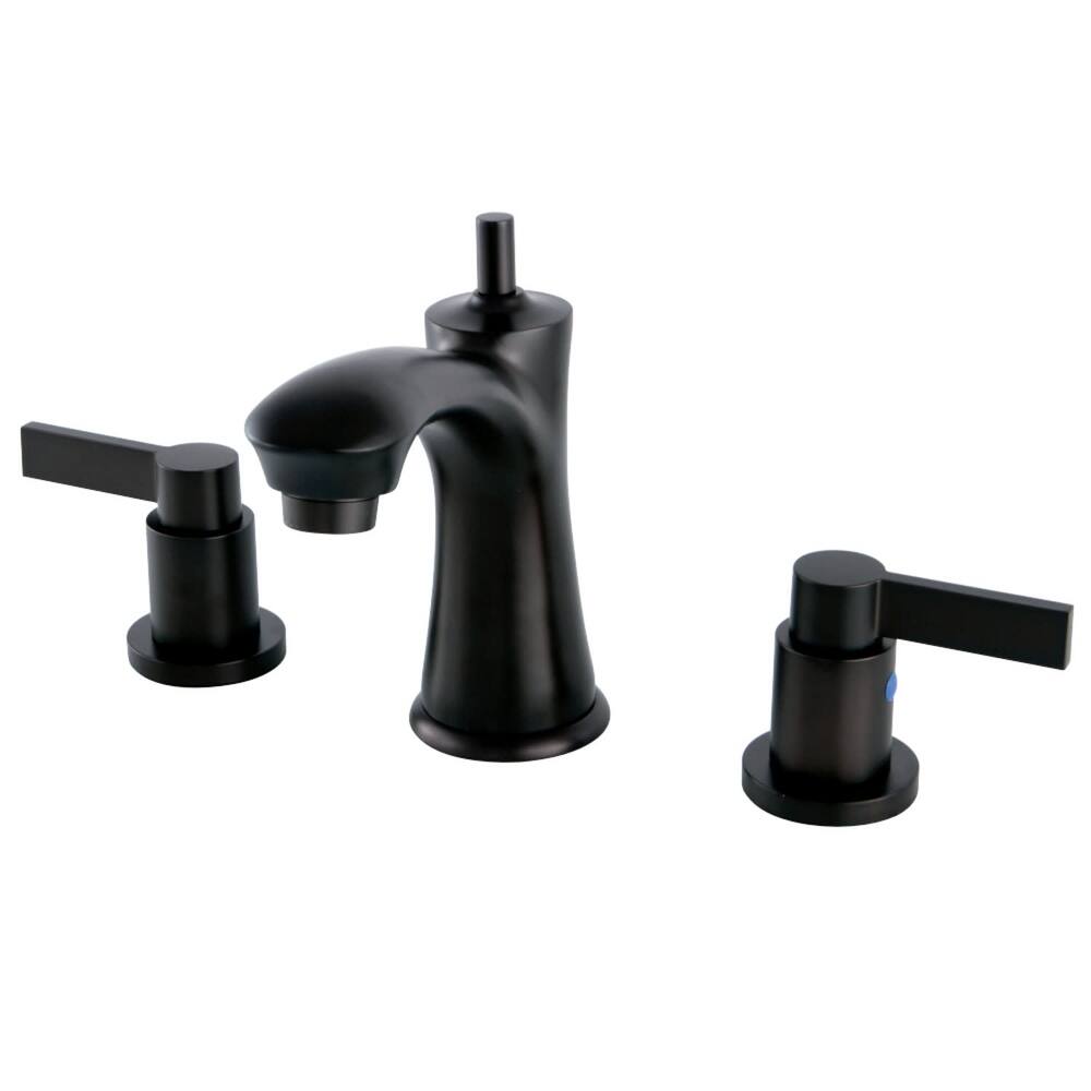 Kingston Brass NuvoFusion 1.2 GPM Widespread Bathroom Faucet with