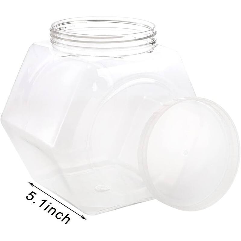 Plastic Candy Jar with Lid