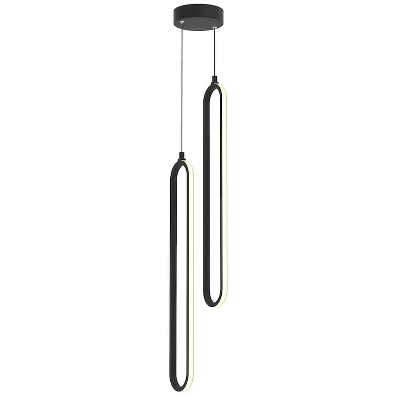 AFX SIEP24LAJD1RND2 Sienna 23" Tall LED Multi Light Pendant
