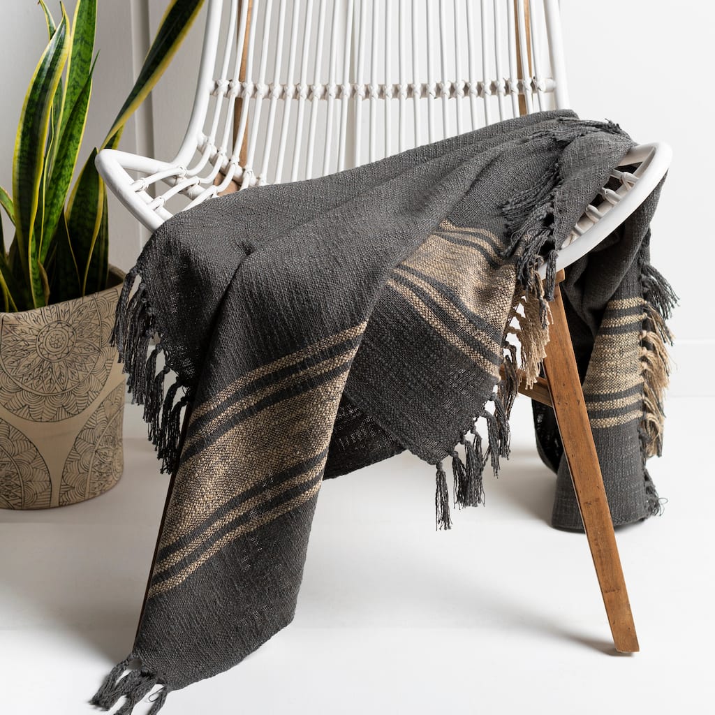 Renesmae Cotton Handwoven Throw