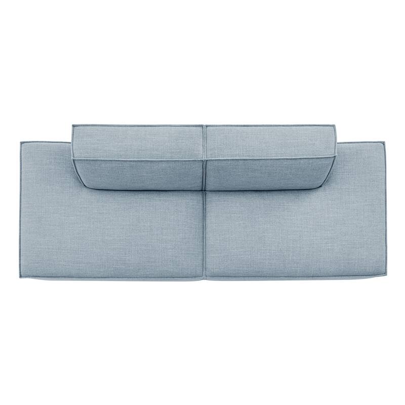 Restore 2-Piece Performance Fabric Upholstered Modular Loveseat