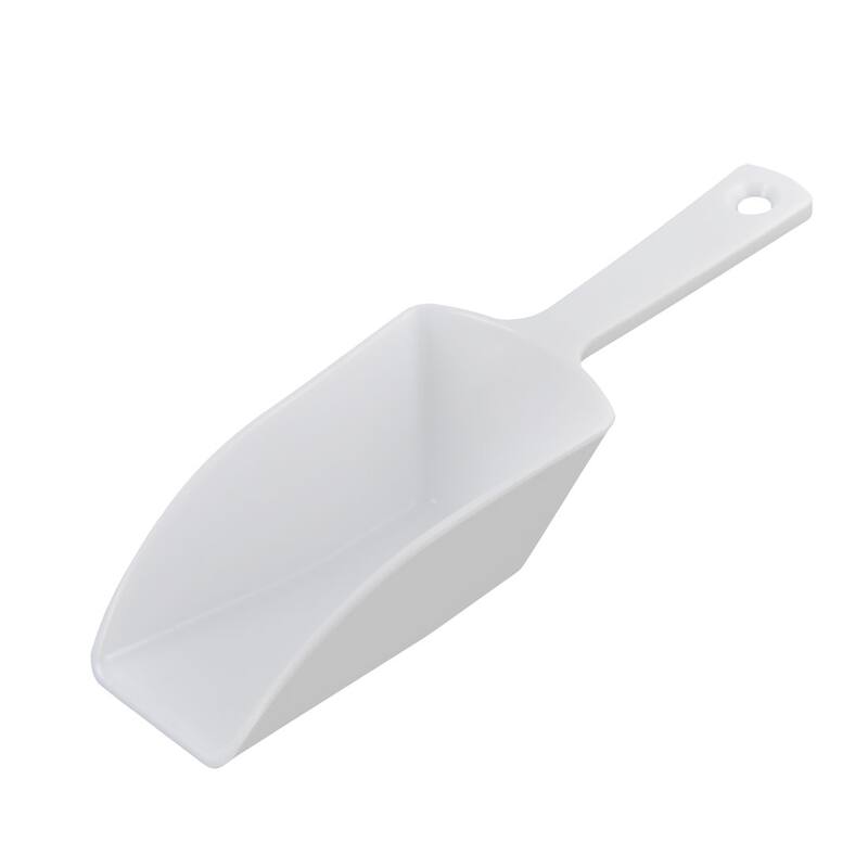 Sugar Flour Buffet Dry Goods Bar Ice Scoop Shovel Spoon 2 Pcs - White
