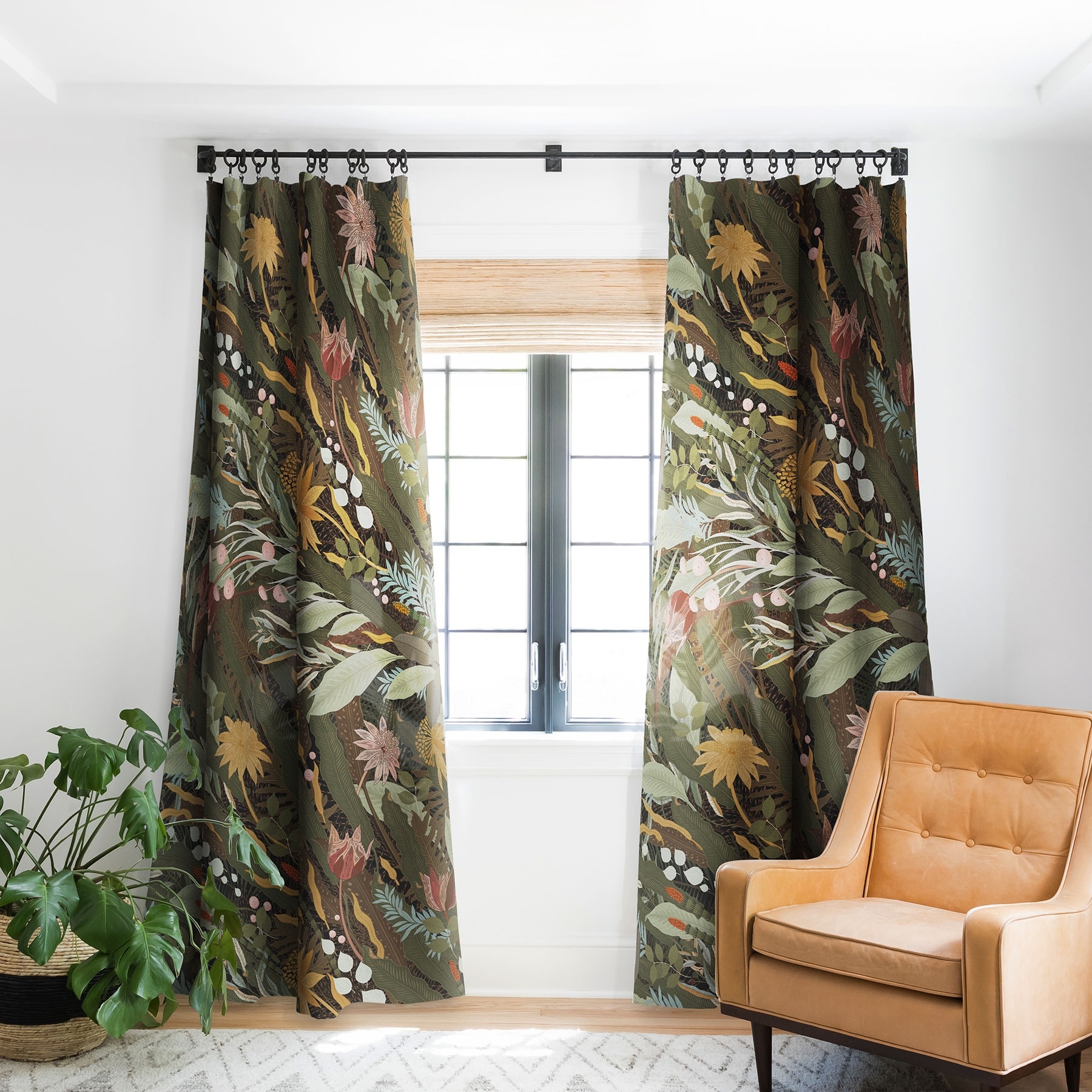 Iveta Abolina Biophilia Desiree Blackout Window Curtain (one panel)