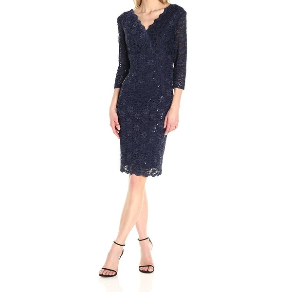 navy blue dress size 16