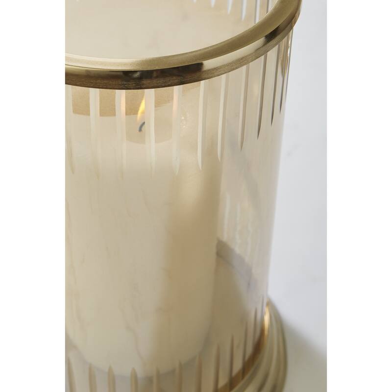 Signature Design by Ashley Aavinson Brown/Gold Candle Holder