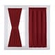 preview thumbnail 2 of 4, Deconovo French Door Curtain with Rod Pocket and Tieback 1 Panel