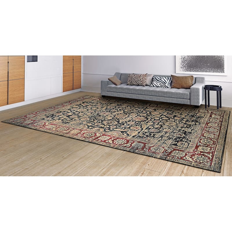 Couristan Zahara Embellished Blossom Area Rug
