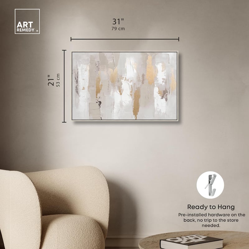 Gilded Brilliance II Canvas by Art Remedy
