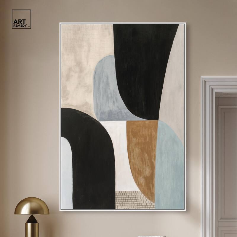 Interlocking Segments I Canvas by Art Remedy