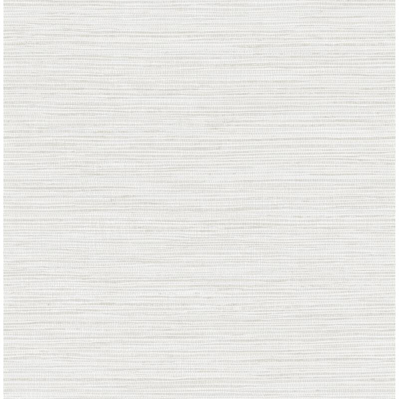 Advantage Alton Off-White Faux Grasscloth Wallpaper