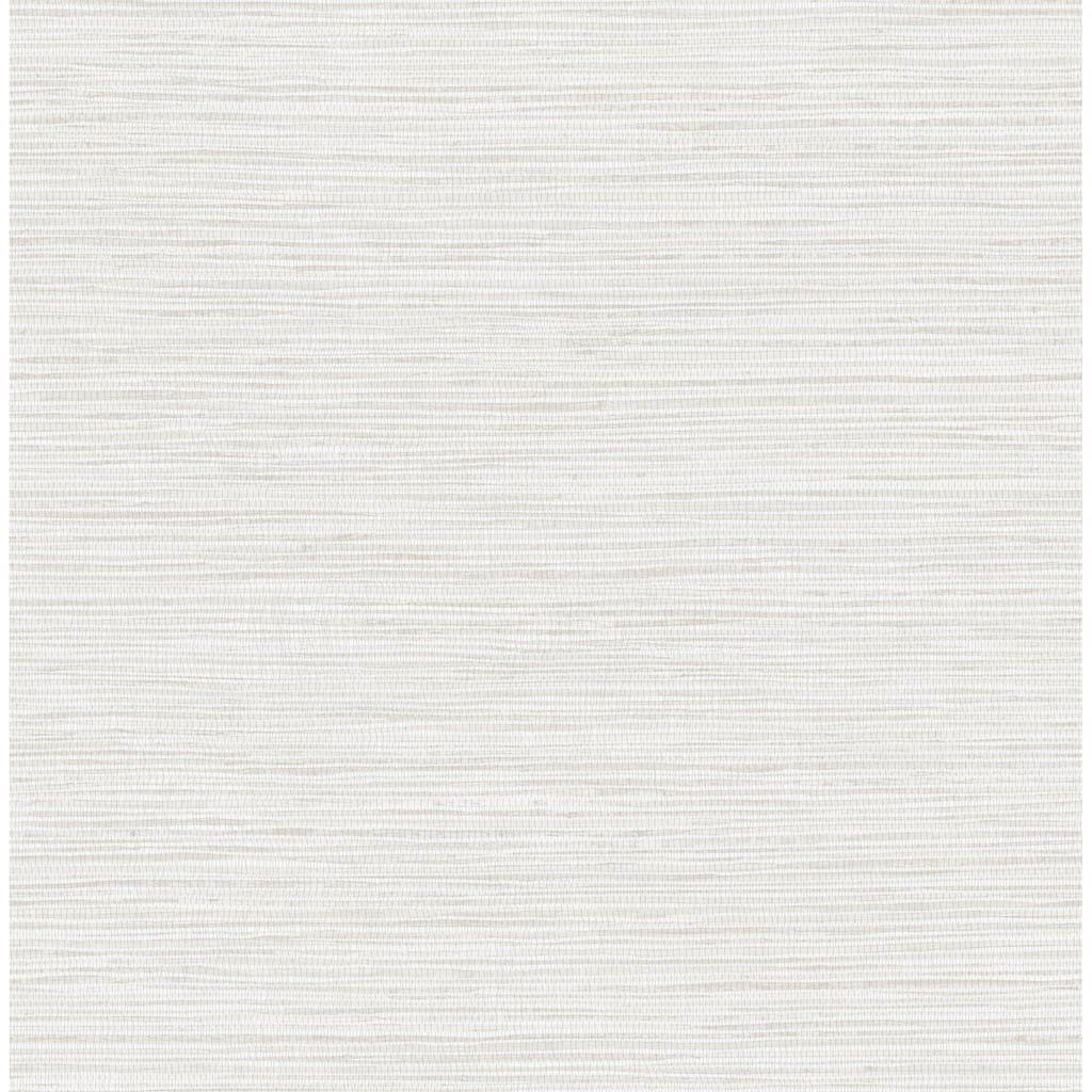 Advantage Alton Off-White Faux Grasscloth Wallpaper