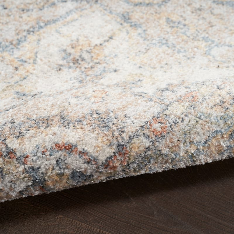 Nourison Astra Machine Washable Distressed Area Rug